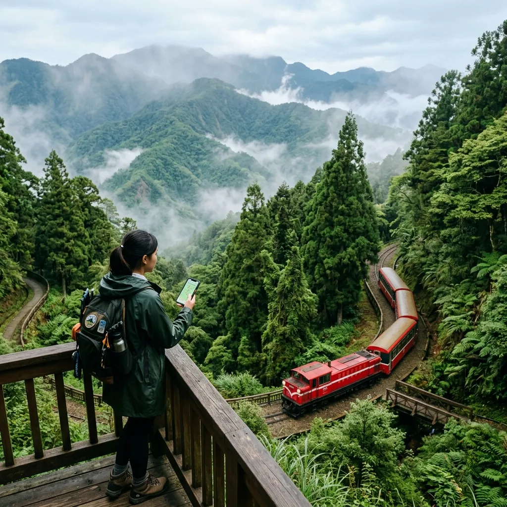 Costa Leste de Taiwan & Alishan: Mantendo o GPS Ativo nas Montanhas