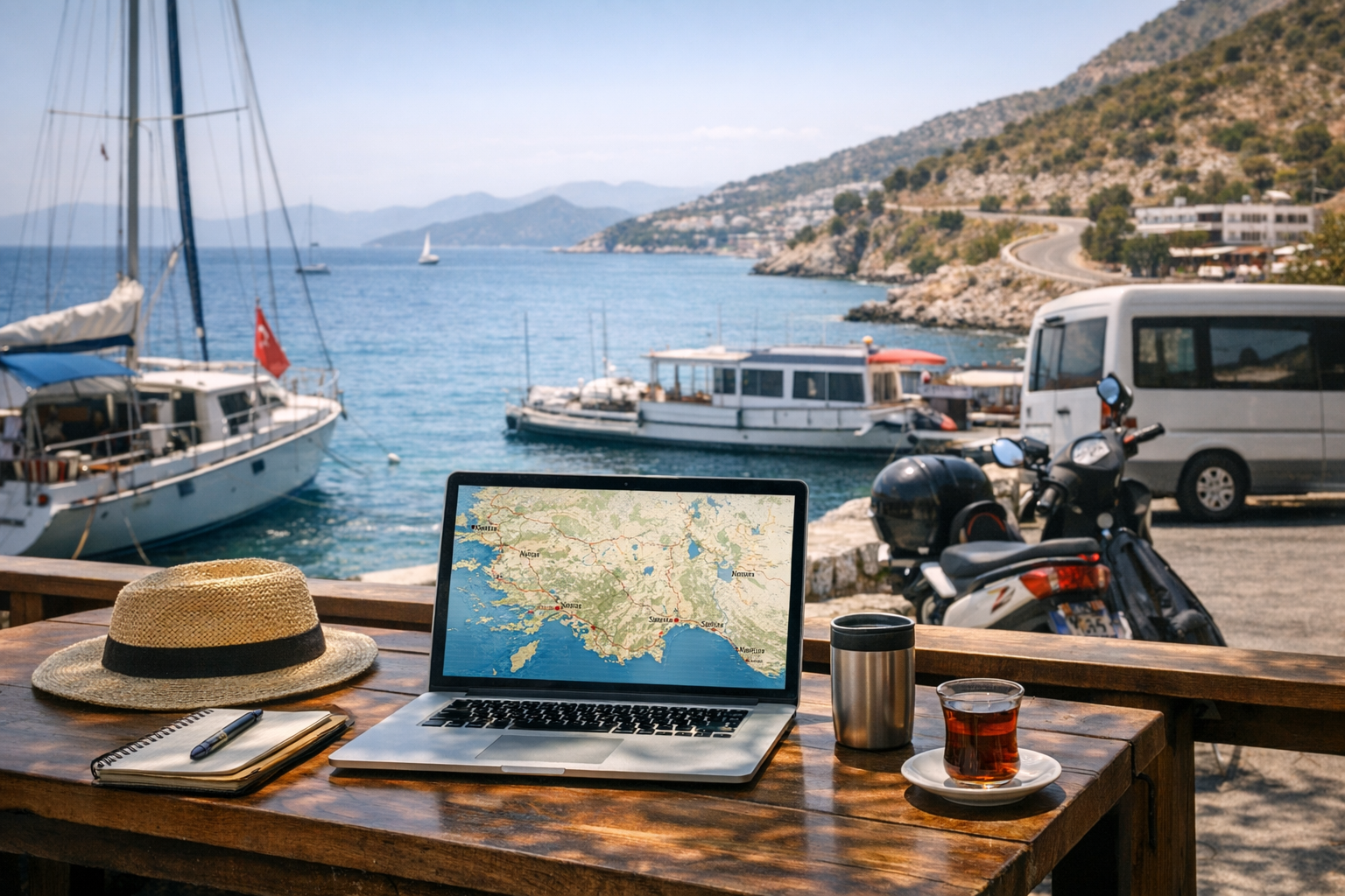 eSIM for Turkey’s Aegean & Mediterranean Coast — Izmir, Bodrum, Fethiye, Marmaris & Antalya